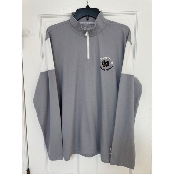 Under Armour Notre Dame Quarter Zip - Picture 1 of 5